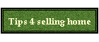 Tips 4 selling home